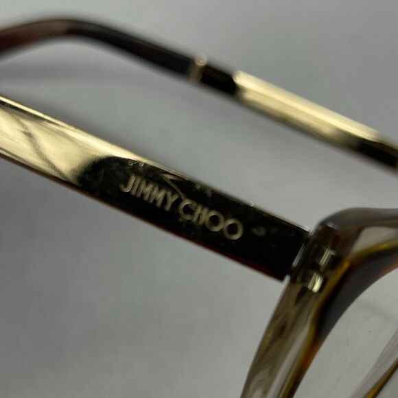 Jimmy Choo Eyeglasses Sunglasses Frames Only JC126 19W 140 Brown Tortoise - Picture 2 of 11